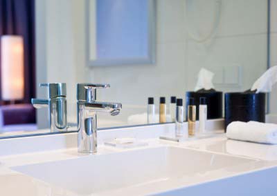 Badezimmmer Comfort White Zimmer - ©Boutique Hotel i31