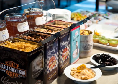 Müslisorten aus dem Hause Faller - Frühstücksbuffet Boutique Hotel i31